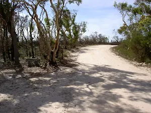 The service trail to the Basin