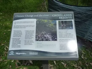 Plenty of information signs at Crosslands
