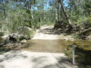 Trail crossing Jamison Creek