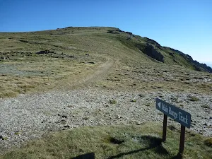 Sign post at the Int of Main Range and Mt Twynam tracks