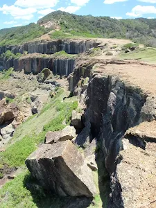 Cliffs on south side of Wybung Head