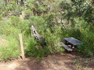 passing a small picnic area