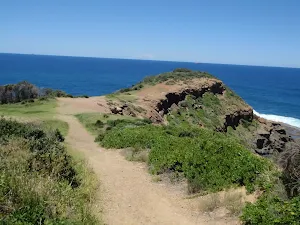 Looking out to the end of Wybung Head