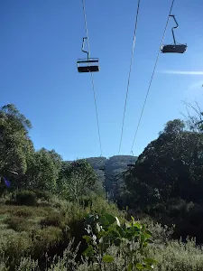 Crossing under Merritts Chairlift