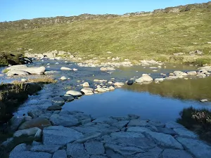Confluence of Club Lake Creek and the Snowy River