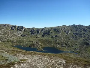 Looking across Albina Lake