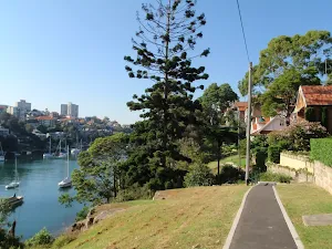 Path beside Mosman bay