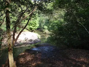 Gibbergong water hole viewing point on the track