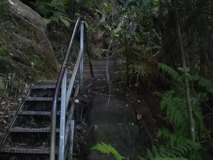 Metal staircase