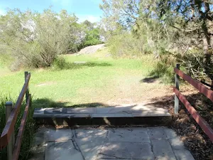 Top of path on Glasson's Trail