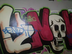 Graffiti under Epping Rd