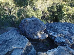 Rock stack at the end of Willunga track