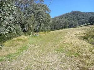 Boundary of a ski run