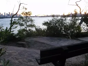Seat with a view on Bradleys Head