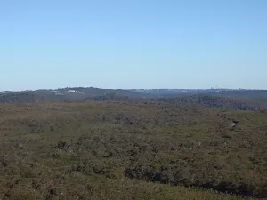 Part of the panoramic view from the Willunga trig point
