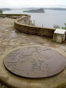 Broken Bay map on West Head