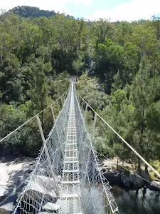 Crossing Bowtells Swing Bridge