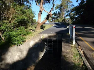 Fortification next to road