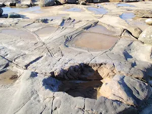 Interesting textures in the rock