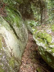 Rocks on Stockyard Spur track