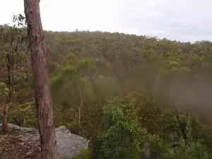 View from above Glenbrook sandbar