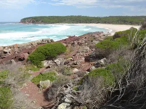 Saltwater Creek Beach from the north