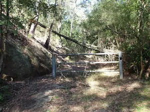 A gate along Shepherds Gully