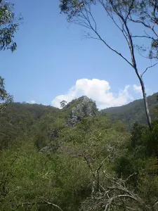 The view of the western valley