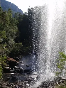 Behind Victoria Falls