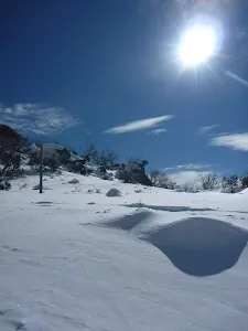 Following the Mt Piper pole line