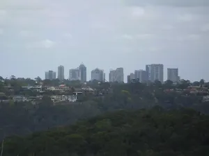 Views from top of Timbergetters to Chatswood