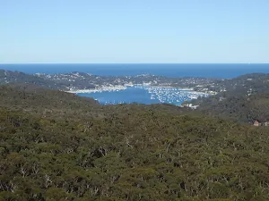 Views of Pittwater from the end of the Willunga track