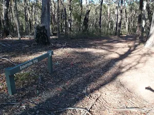Signpost on Bournda Trig track