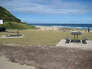 Garie Beach picnic setting