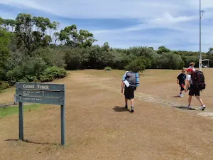 Coast Track walkers at Wattamolla