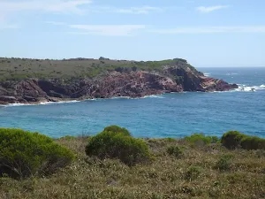 Looking across Hegartys Bay from the south