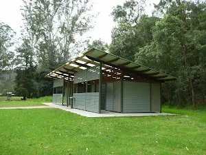 Toilet block on the southern side of Crosslands