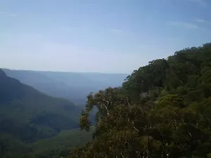 Just before entering into the valley