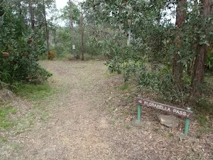 Signposted track from Ross Cres
