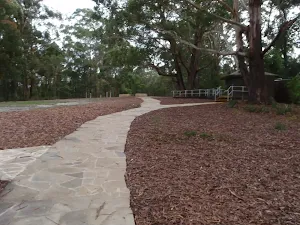 Path leading to toilet