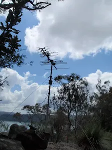 A TV antenna that seems out of place