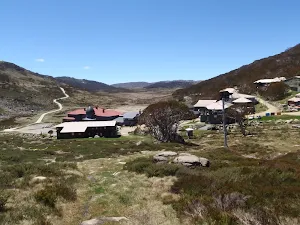 looking down towards the village