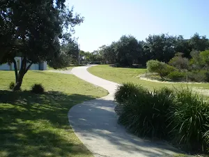 Footpath near beach at Long Bay