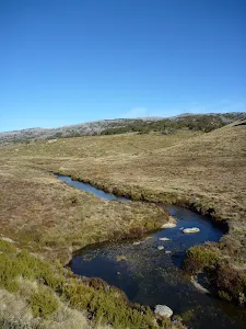 Threbo River winding through the valley