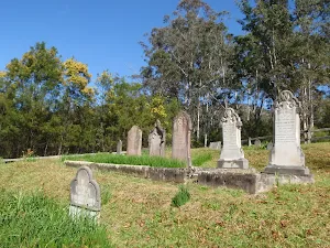 Upper Mangrove Cemetery headstones
