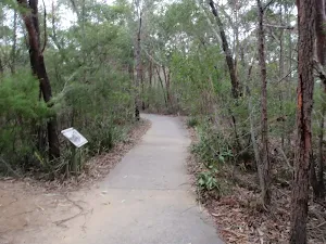Bungoona Path and information sign