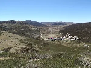 Views down over the Charlotte Pass Village