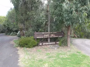 Fairy Dell Reserve sign
