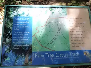 Information sign in picnic area