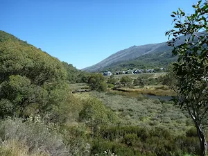 Looking to Thredbo Village from the eastern end of the Pipeline Path